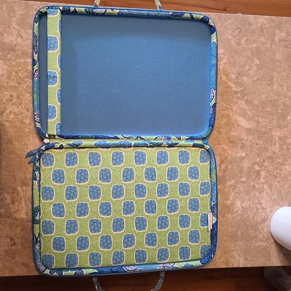 NWT Vera Bradley Laptop Portfolio Doodle Daisy - Picture 6 of 12